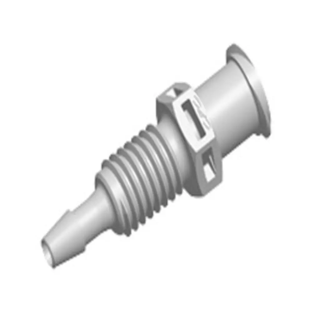 Pmlf31 Luer Fitting Natural Polypropylene Panel Mount Female Luer X 3/32 Hb 1