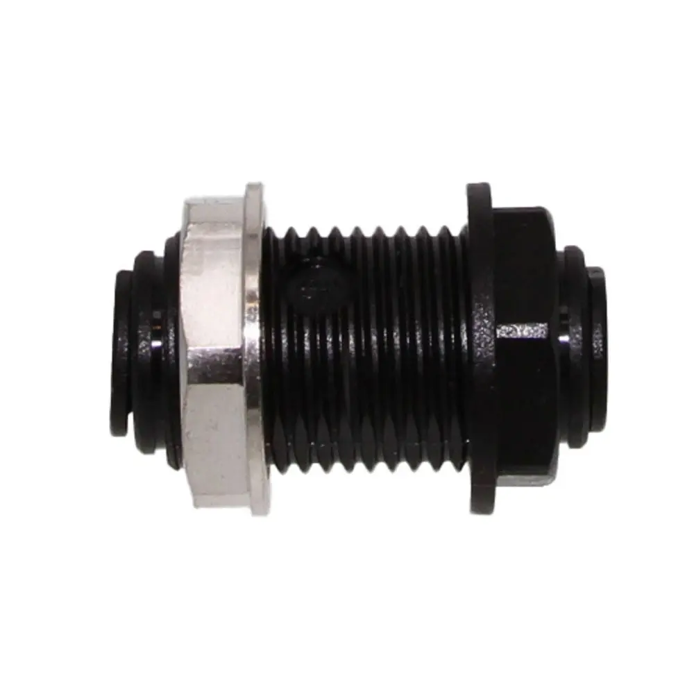 John Guest Bulkhead Connector Black Acetal - 8Mm X 8Mm 3