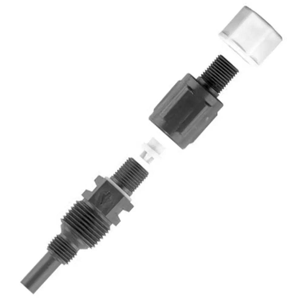 Stenner Check Valve, Santoprene Duckbill, Ferrule 3/8 Inch 1