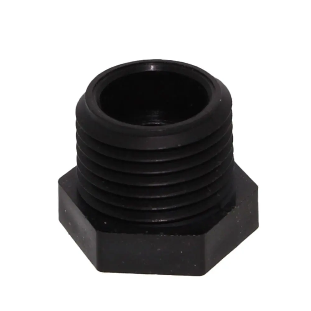 Bushing 1" Mnpt X 1/2" Fnpt Polypro Black 1