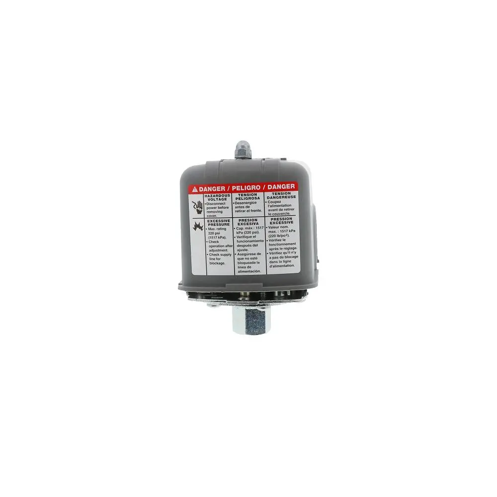 Square D Pressure Switch, Dpst, 20/50 Psi, Diaphragm 9013Fsg2j18 2