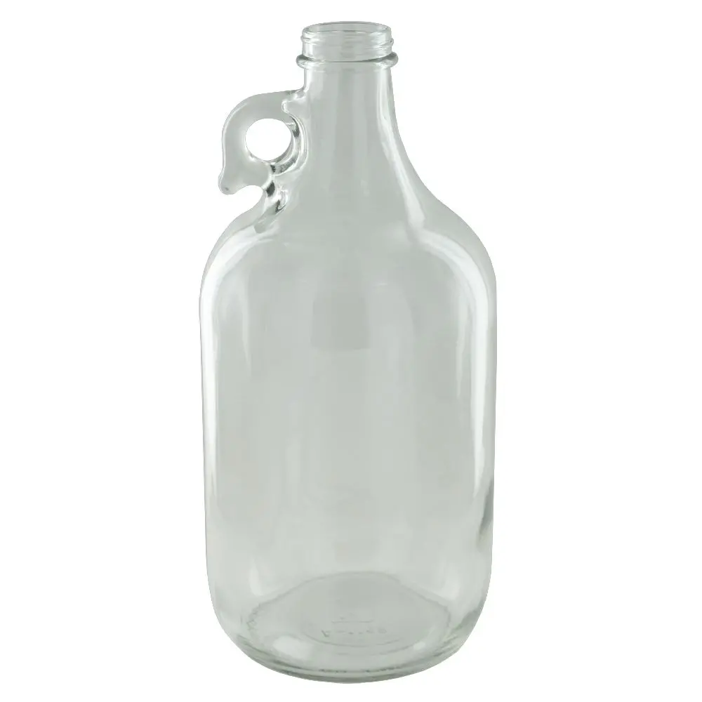Clear 64Oz Glass Beer Growler Or Water Bottle Without Cap 1