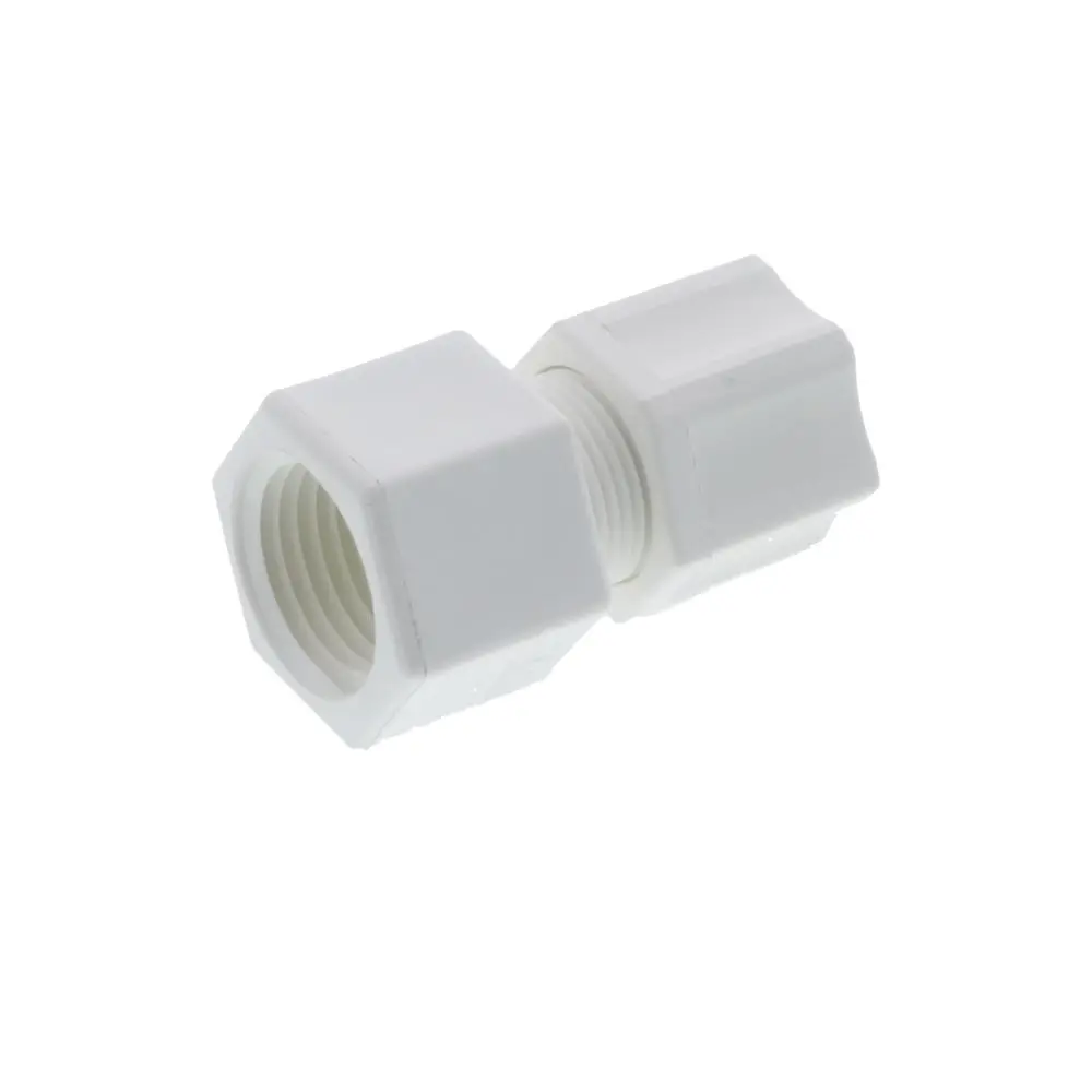 Jaco 25-8-8-P-Pg Polypropylene Female Connector 1/2 Od Tube X 1/2 Fpt 1