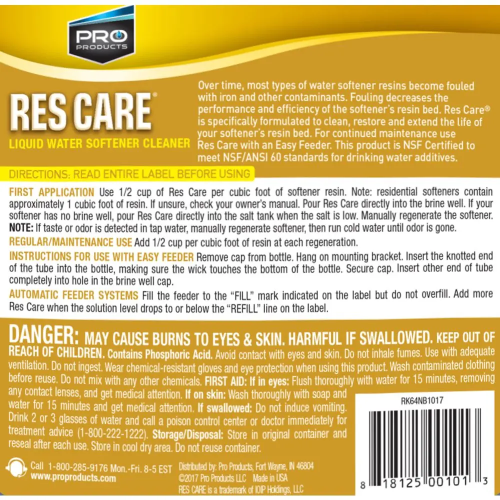 Rescare® Liquid Resin Cleaner - 0.5 Gal. 2