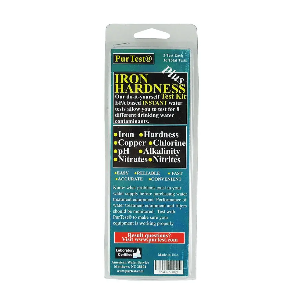 Iron Hardness Plus Test Kit 1