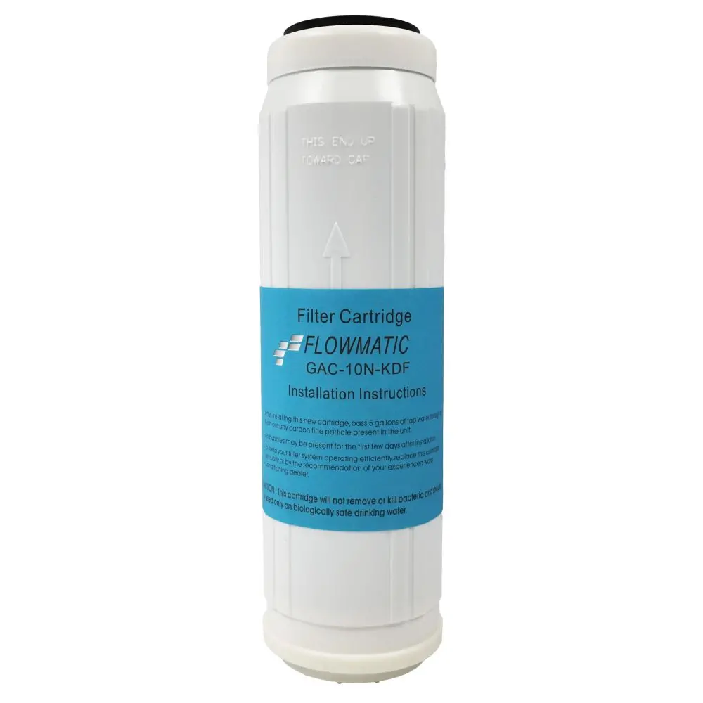 Pentek 9-3/4 X 2.75" Bacteriostatic Kdf/Gac Filter Uds-10Ex1 1