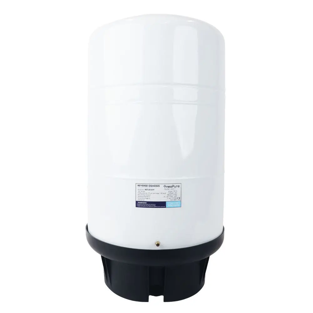Neopure Reverse Osmosis Storage Tank 20 Gallon - White 1