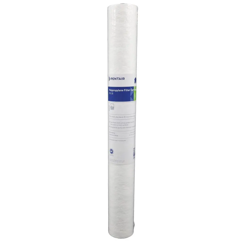 Pentek P5-20 20" Spun Bonded Polypropylene Sediment Filter 5 Mic 1