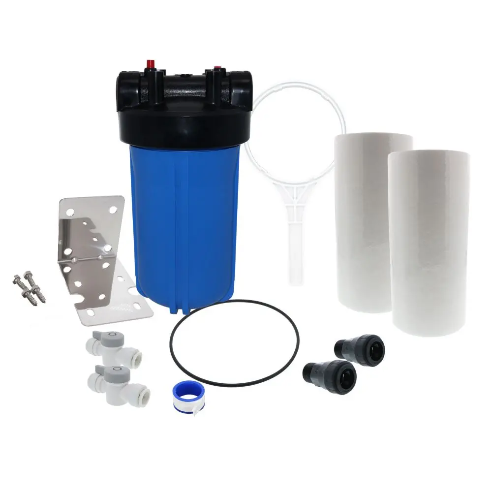 10" Heavy Duty Sediment Prefilter Kit - 3/4" 1