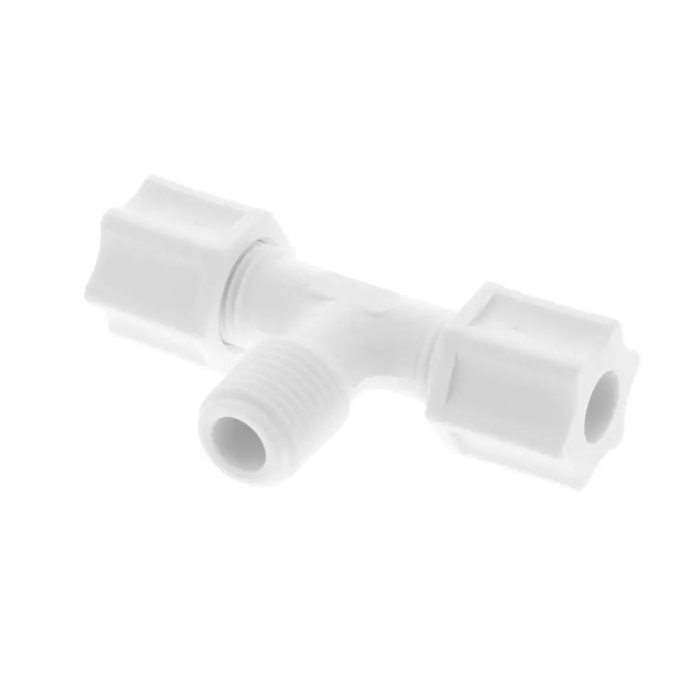 Jaco 60-5-4-P-O Polypropylene Male Branch Tee 5/16 Od Tube X 1/4 Mpt 1