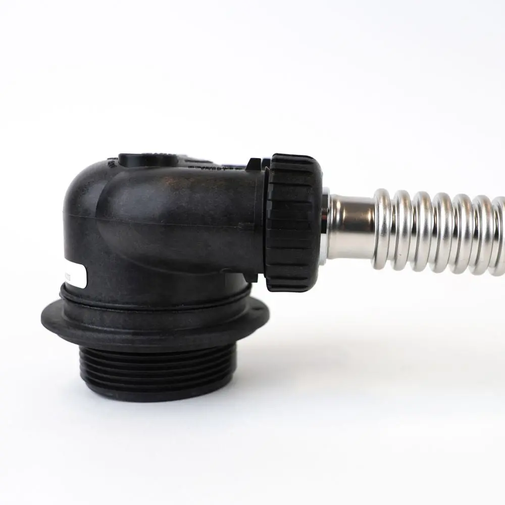 Flexible Stainless Steel Water Softener Connector – Clack Valve Connection By Qc X 24” 2