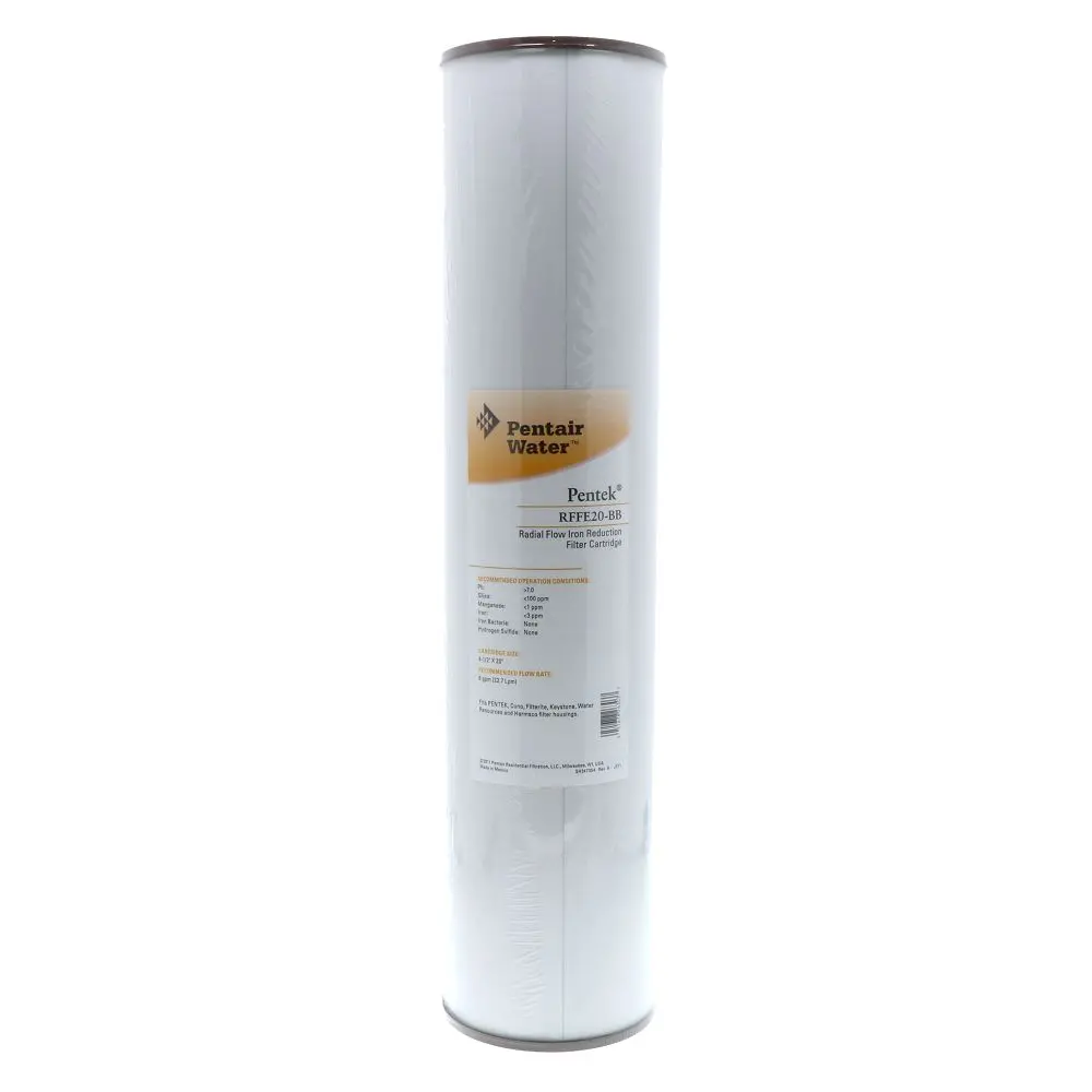 20" Bb Pentek Rffe20-Bb Radial Flow Iron Reduction Filter 1