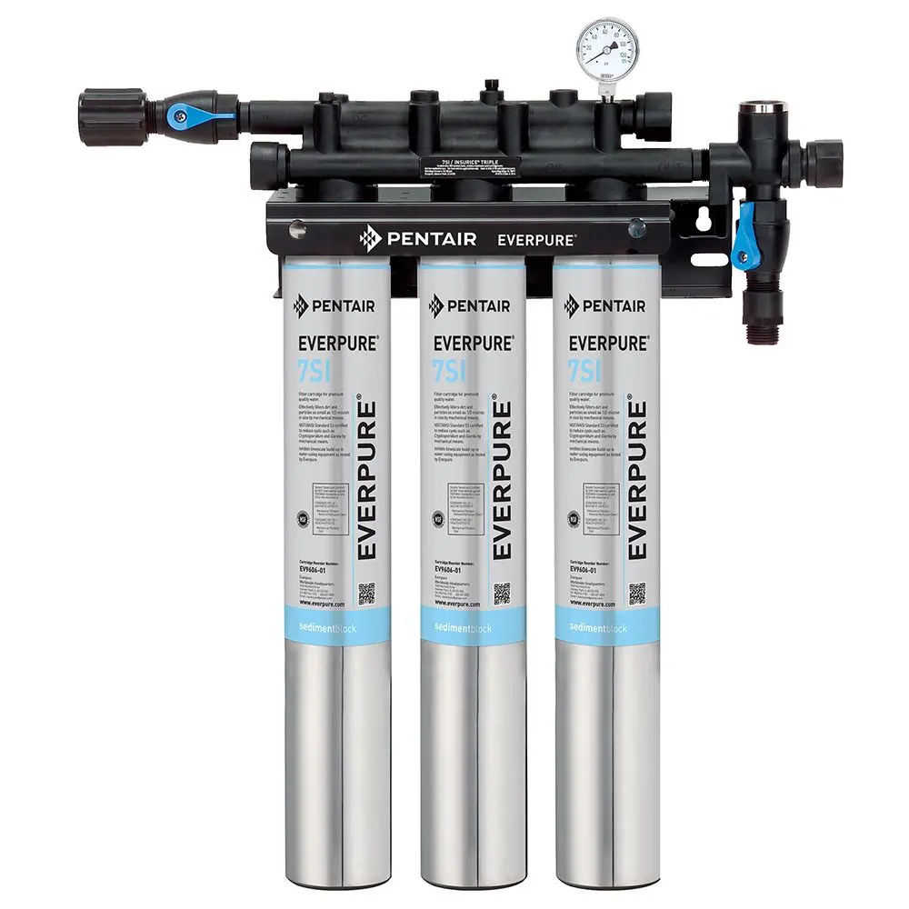 Everpure Ev932474 Insurice Triple-7Si Water Filter System 1