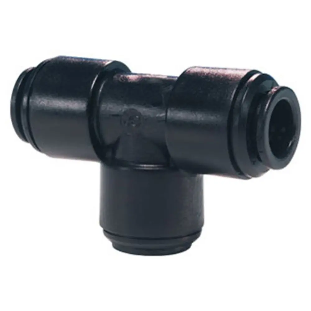 John Guest Union Tee Black Acetal - 8Mm 1