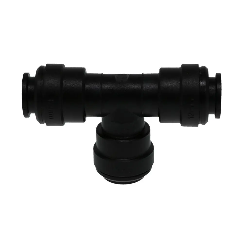 John Guest Union Tee Black Acetal - 12Mm 2