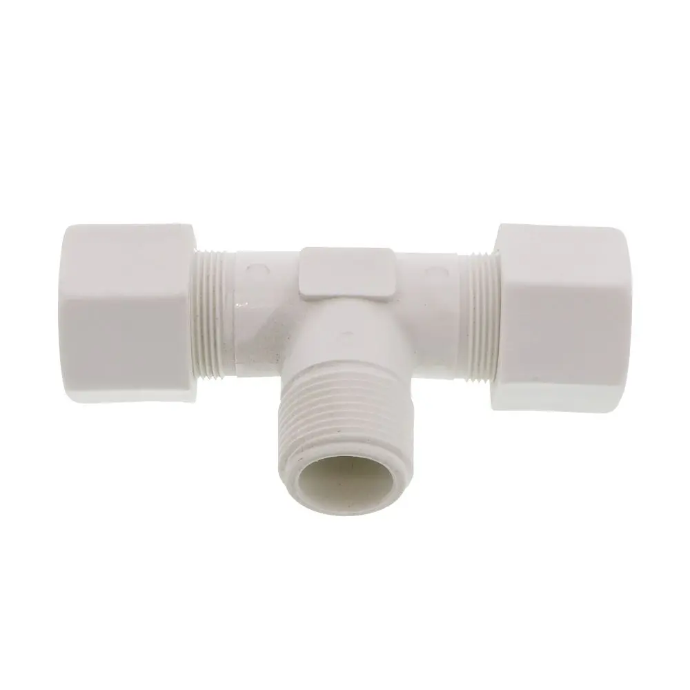 Jaco 60-12-12-P-Pg Polypropylene Male Branch Tee 3/4 Od Tube X 3/4 Mpt 2