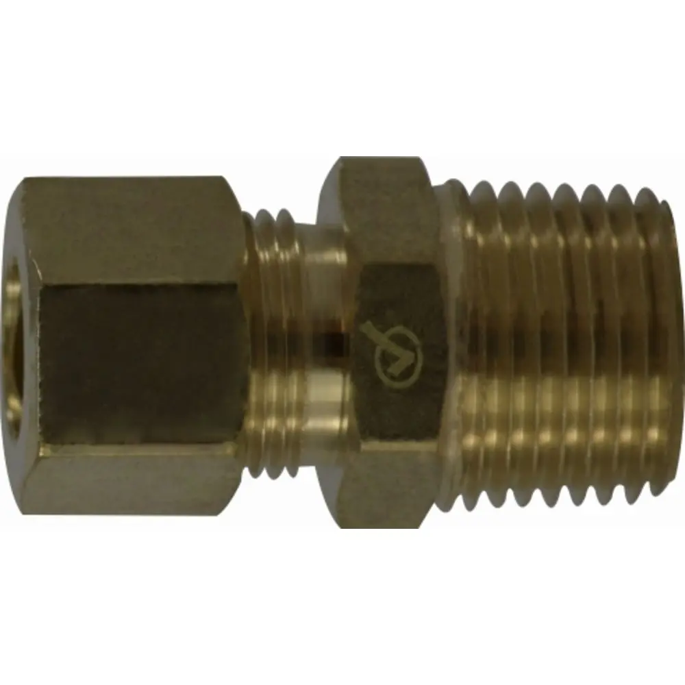 Brass Lf 768 3/8" X 3/8" Connector 1