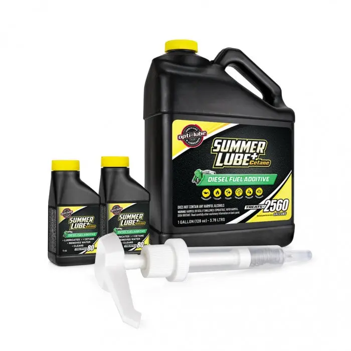 Opti-Lube Summer Blend Gallon With Accessories 1