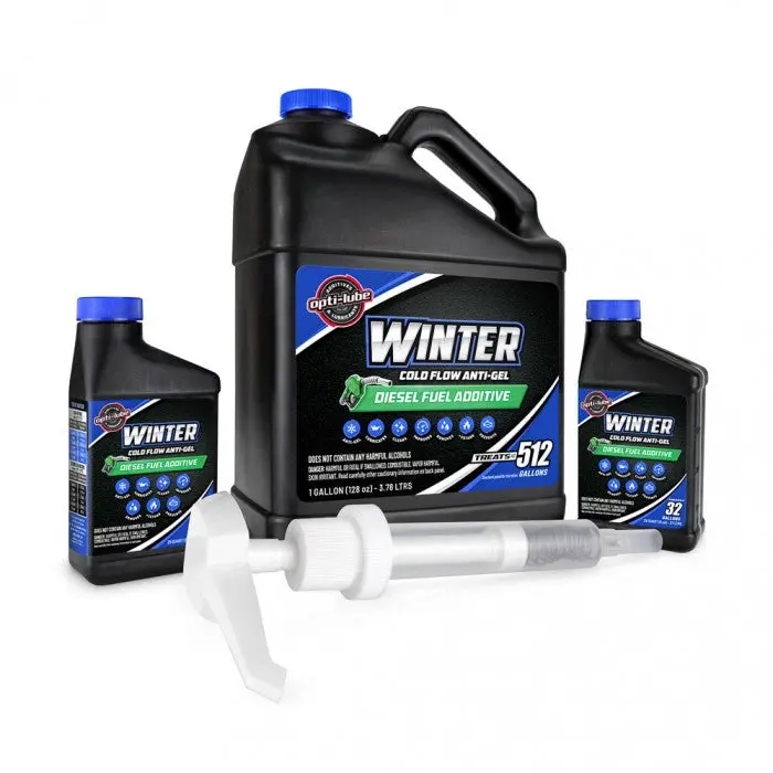 Opti-Lube Winter Blend Gallon With Accessories 1