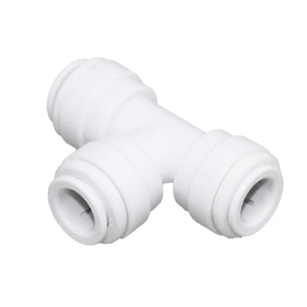 John Guest 3/8" Speedfit Union Tee - White 2