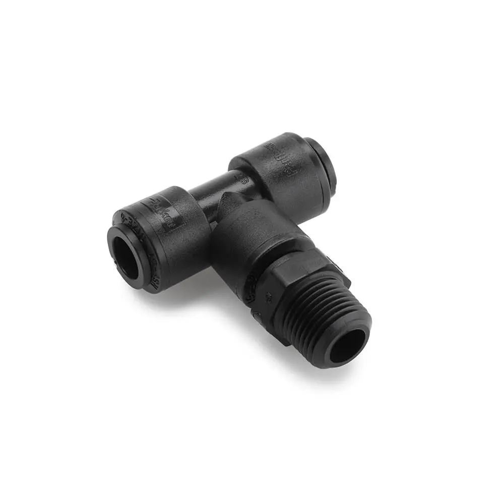 Parker Trueseal Push In Tube Fitting - 3/8 Od - 3/8 Od - Fb6mts6-Hblk 1