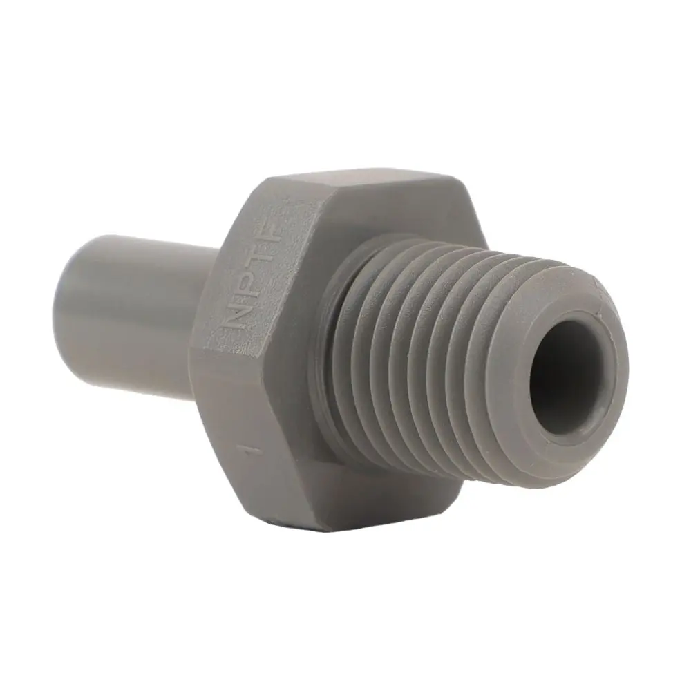 John Guest Stem Adapter Bspt - 1/4 X 1/8 Bspt 1
