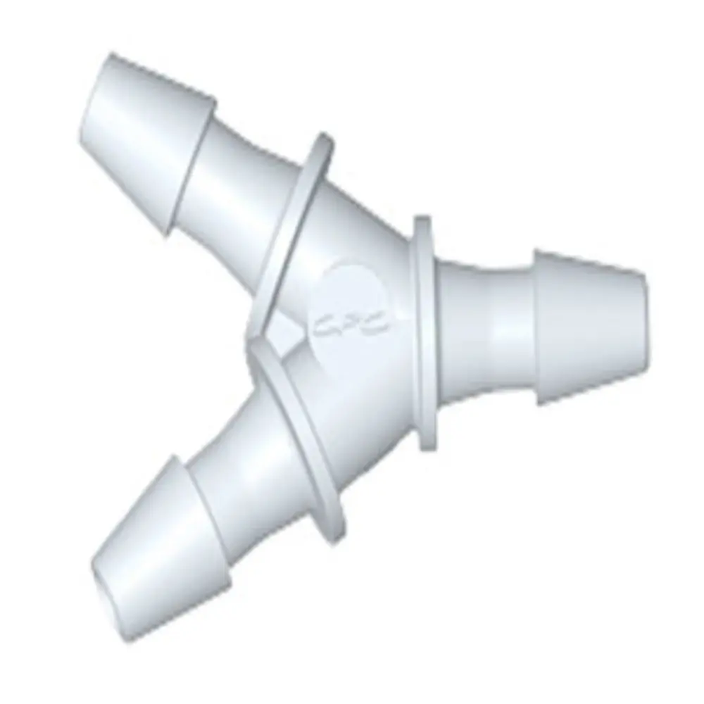 Hy230 Y Fitting White Nylon 1/16 Hb X 1/16 Hb X 1/16 Hb 1