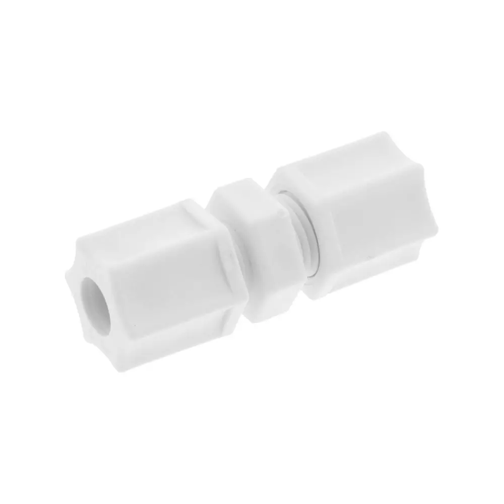 Jaco 15-5-P-Pg Polypropylene Union Connector 5/16 Od Tube X 5/16 Od Tube 1