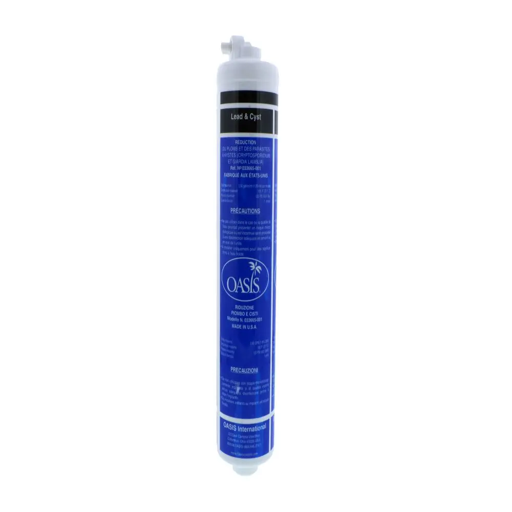 Oasis 033665-001 Quick Change Lead/Cyst Filter Black 1