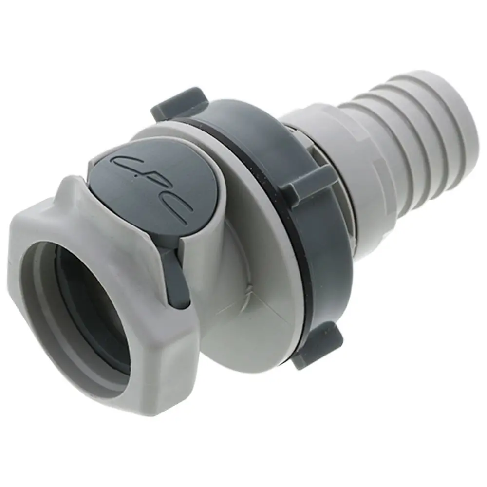 Hfc161212 Panel Mount Hose Barb Coupling Body 3/4 Id Barb 1