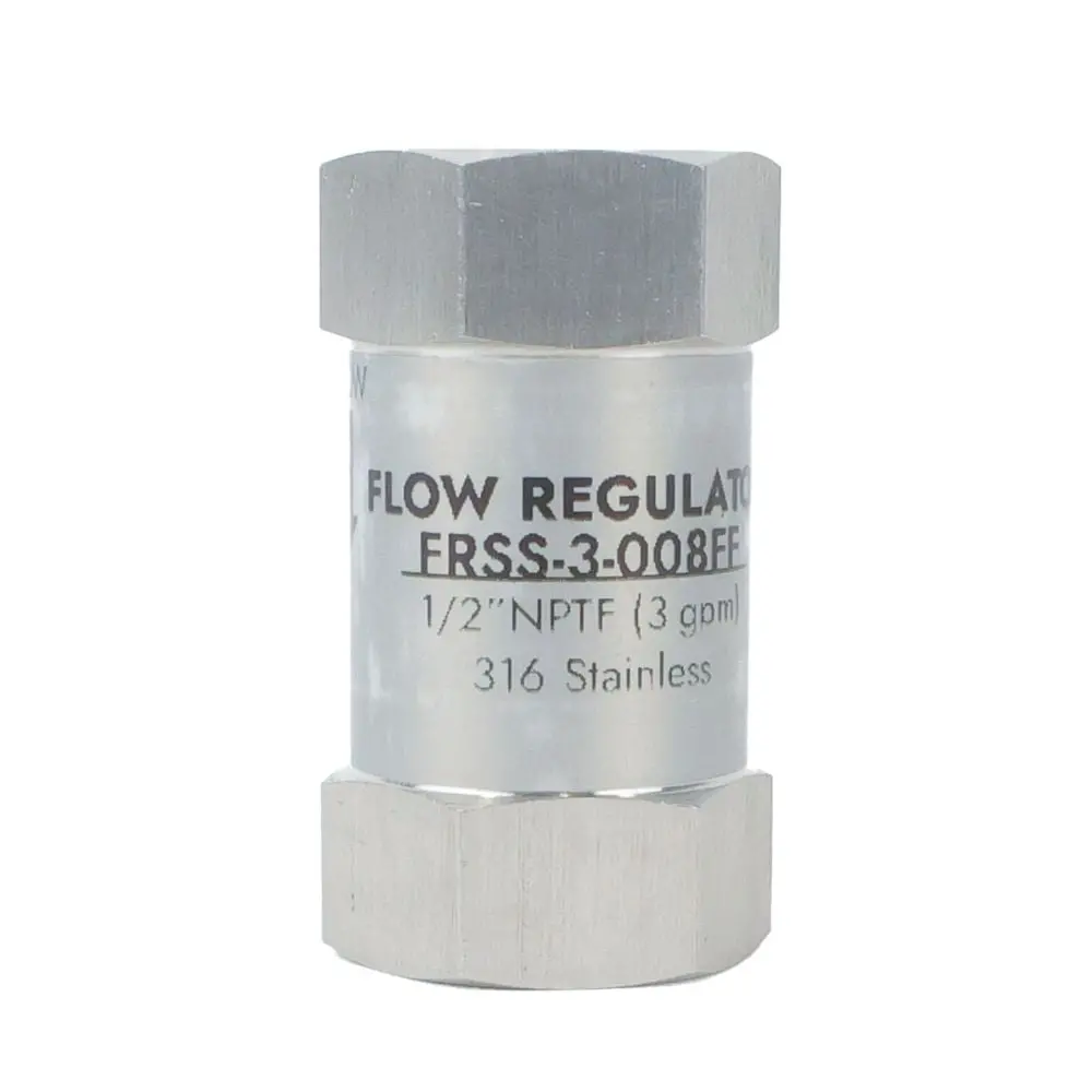 Neo-Pure Stainless Steel  Flow Control 3 Gpm 316Ss 1/2 Fpt 1