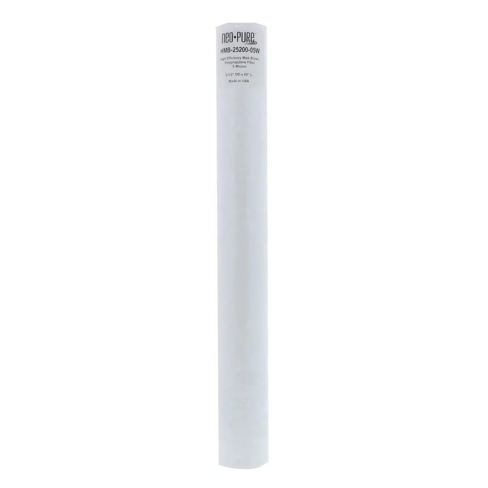 Neo-Pure Hmb-25200-05W 20" High Efficiency Meltblown Filter 5 Micron 2