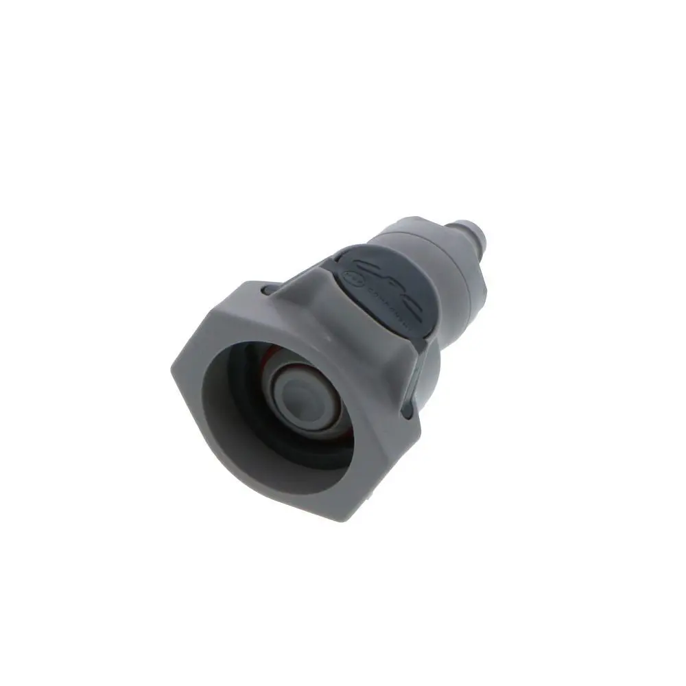 Udc Valved In-Line Hose Barb Coupling Body - 3/8 Id Barb Silicone O-Ring 2