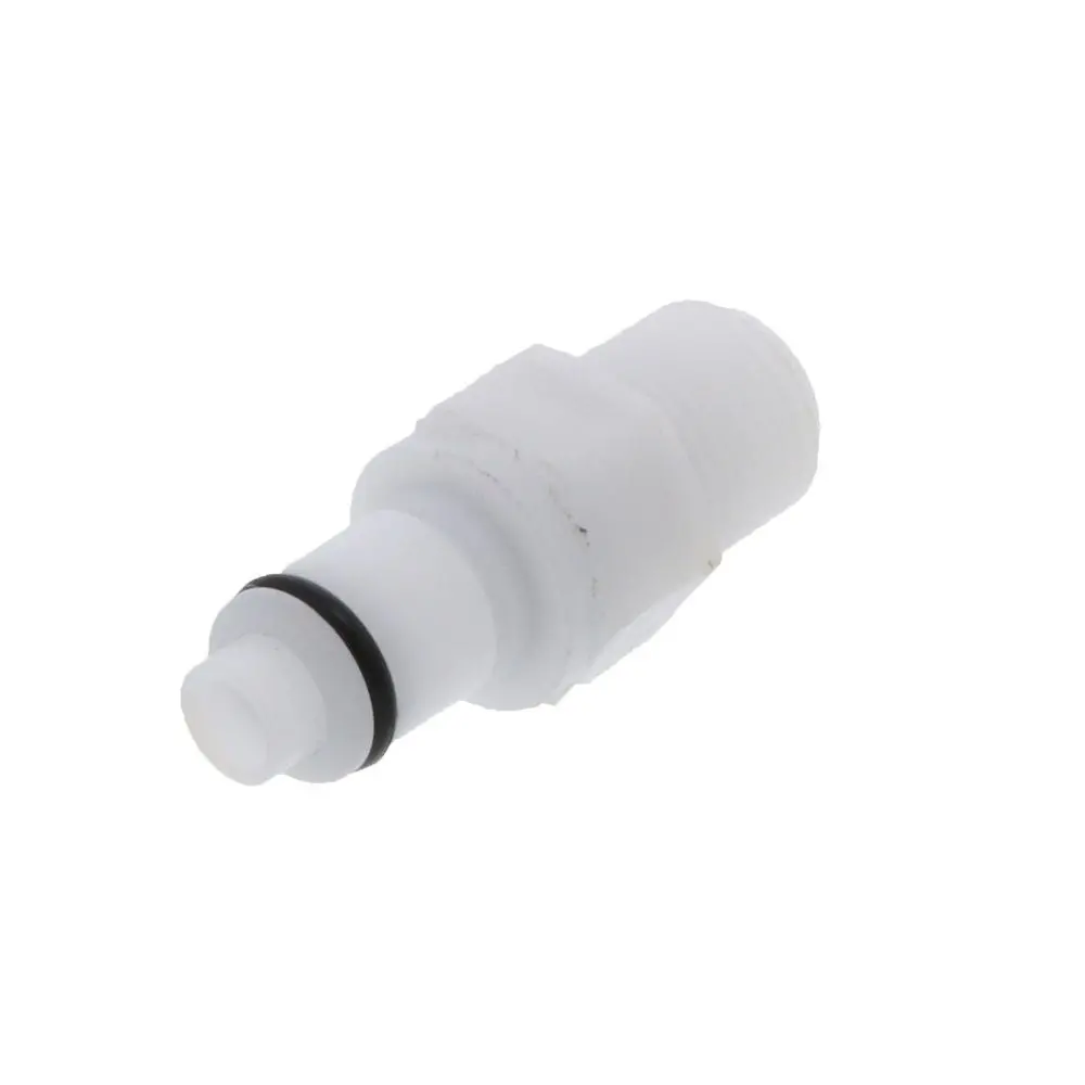 Plcd24004v Valved Male Thread Coupling Insert 1/4 Npt Viton O-Ring 3