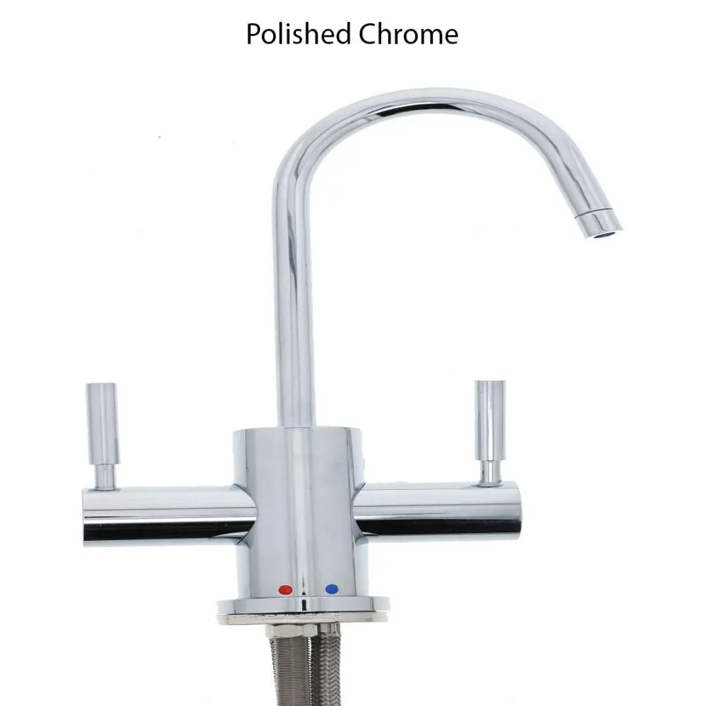 Mountain Plumbing Mt1401-Nl Contemporary Hot & Cold Water Dispenser W/ Round Base & Handles 4