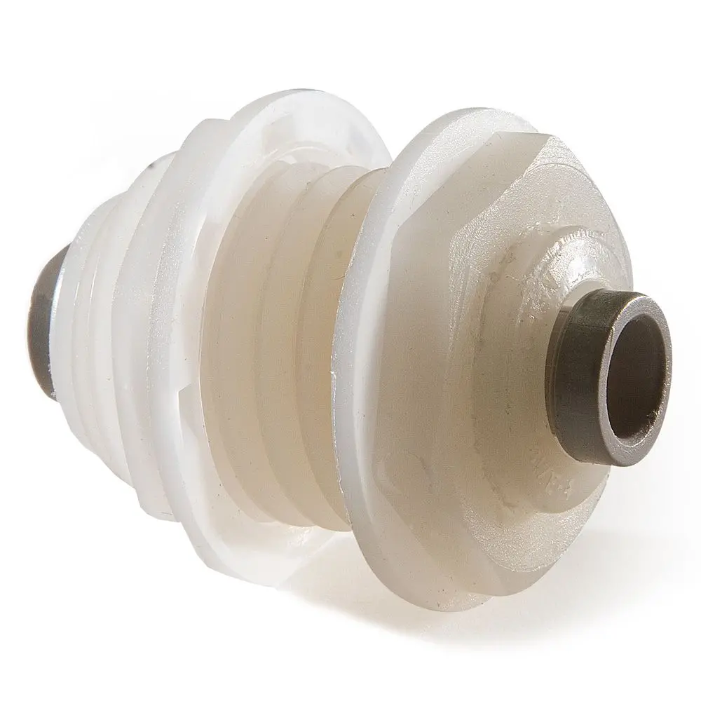 Kynar Pvdf Bulkhead Union - 1/4 X 1/4 1