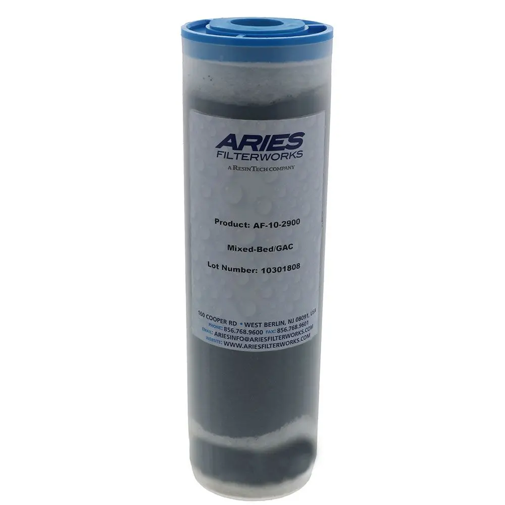Aries Af-10-2900 Deionization Cartridge Di-4 Mixed Bed Gac Filter 1