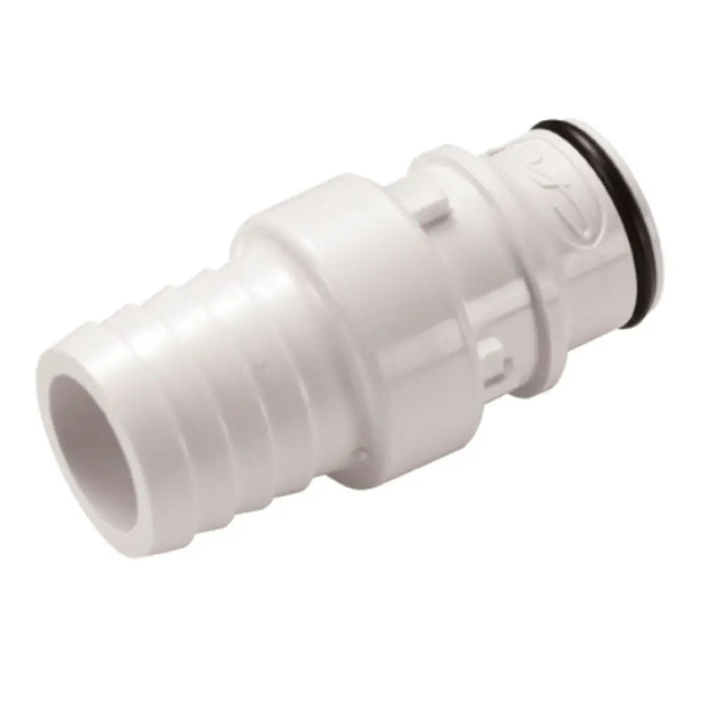 Hfcd221235 Valved In-Line Hose Barb Coupling Insert 3/4 Id Barb 1