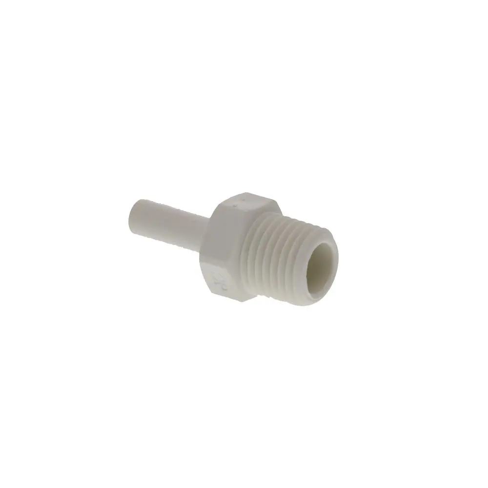 John Guest Stem Adapter Polypro - 1/4 X 1/4 Nptf 1