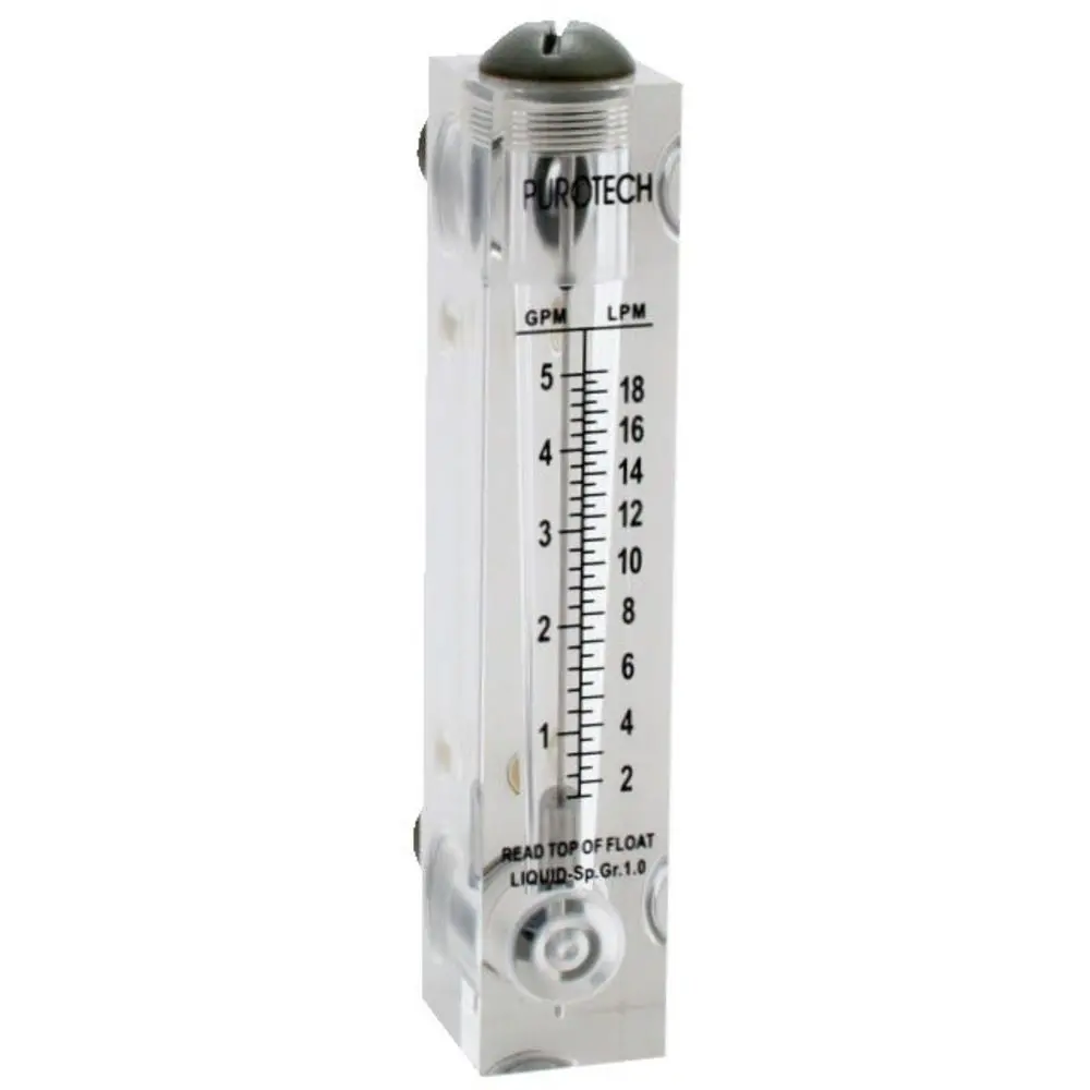Axeon 204206 Flow Meter Pm, 1-10 Gpm, Ss Valve 1