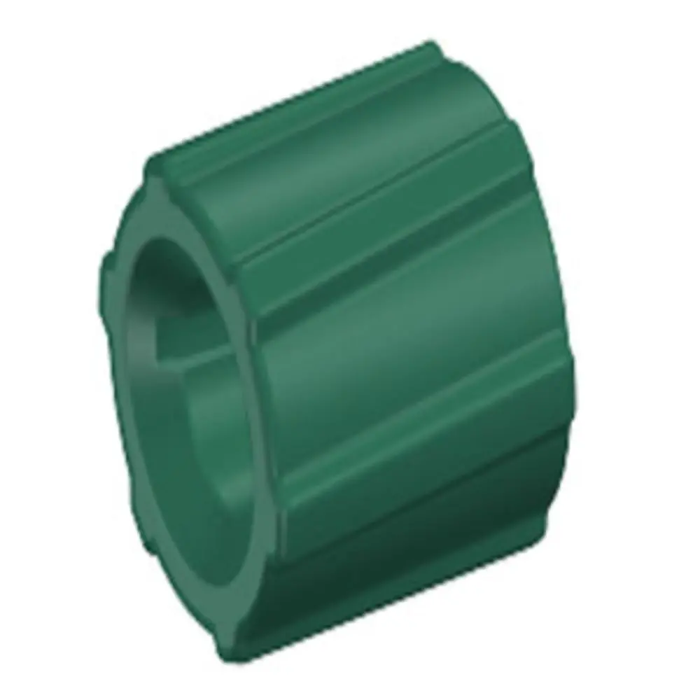Lmsr35 Green Nylon Rotating Luer Lock Rings 1