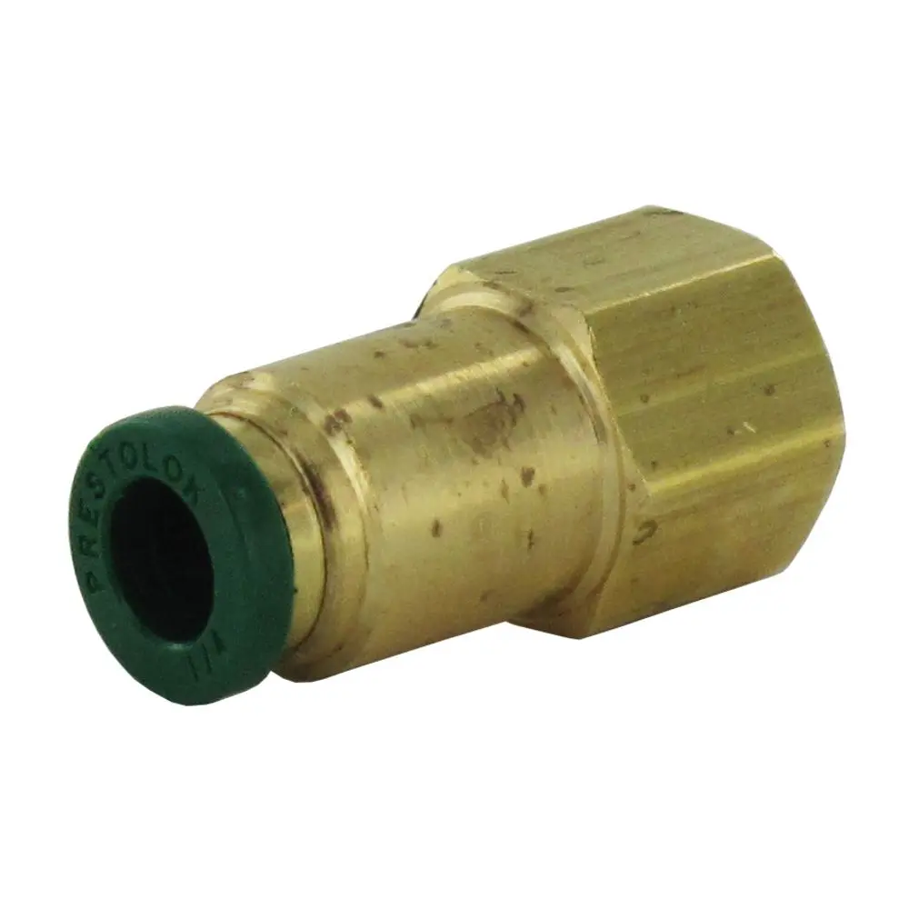 Parker Prestolok Lead-Free Brass Fitting Female Flare - 1/4 Qc X 1/4 Ffl 1