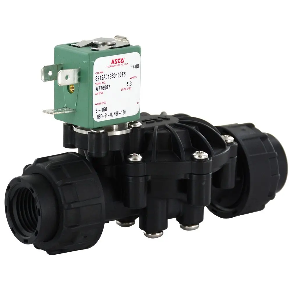 2-Way Solenoid Valve Normally Closed 1/2" Fpt 240V 1