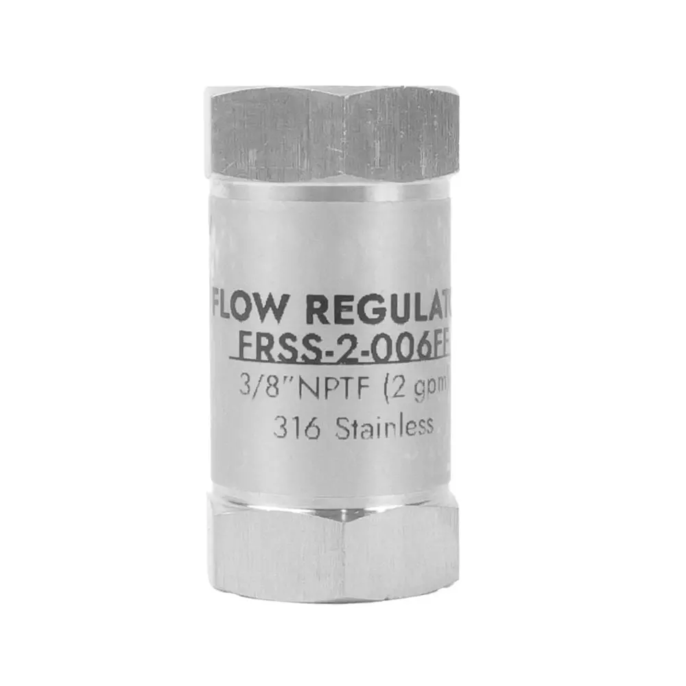 Neoflo Stainless Steel  Flow Control 2 Gpm 316Ss 3/8 Fpt 1