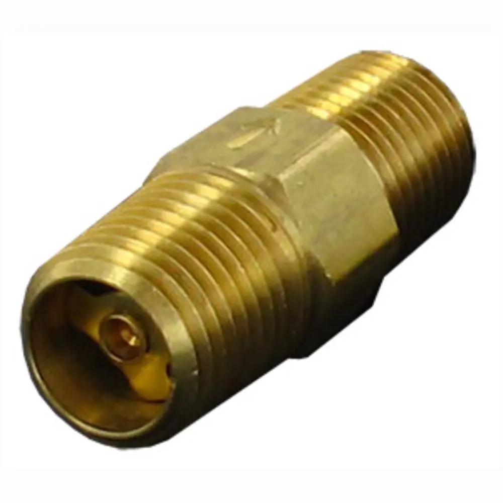 Inline Brass Check Valve - 1/4" Mpt Inlet X 1/4" Mpt Outlet 1
