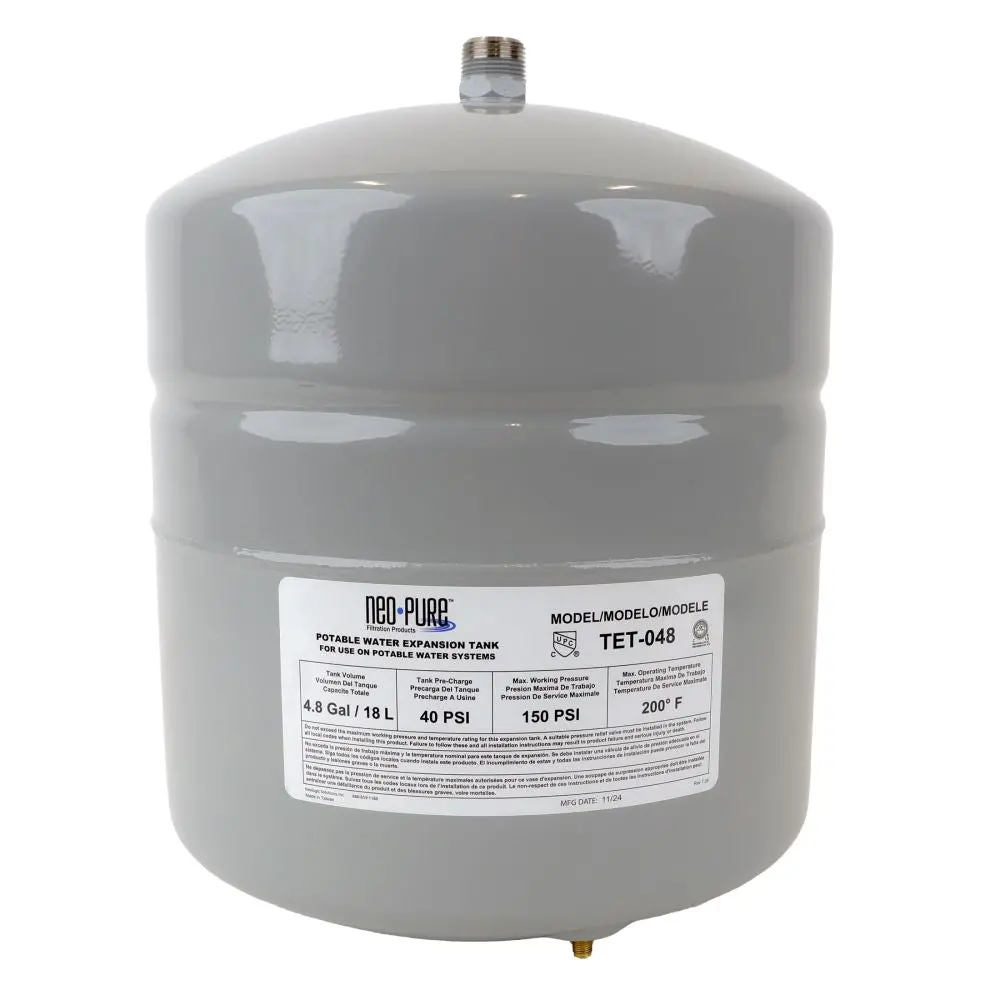 Neo-Pure Thermal Expansion Tank 4.8 Gal 3/4 Mnpt 1