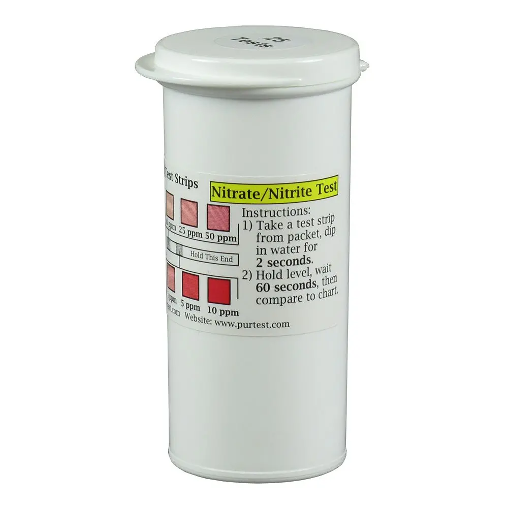 Nitrate / Nitrite Water Test Strips (25) 1