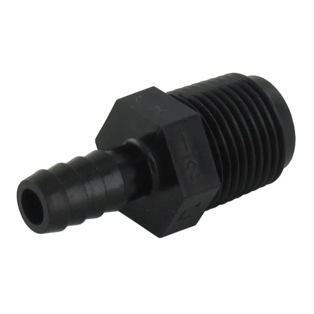Male Barb Connector Pe - 3/8 Id Barb X 1/2 Mnpt 1