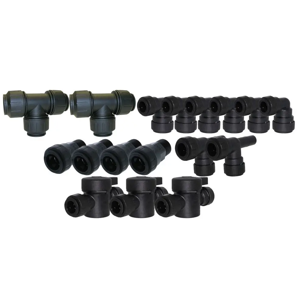 Filter Housing Install Kit - Parallel Flow Bypass - 3/4" Cts 1