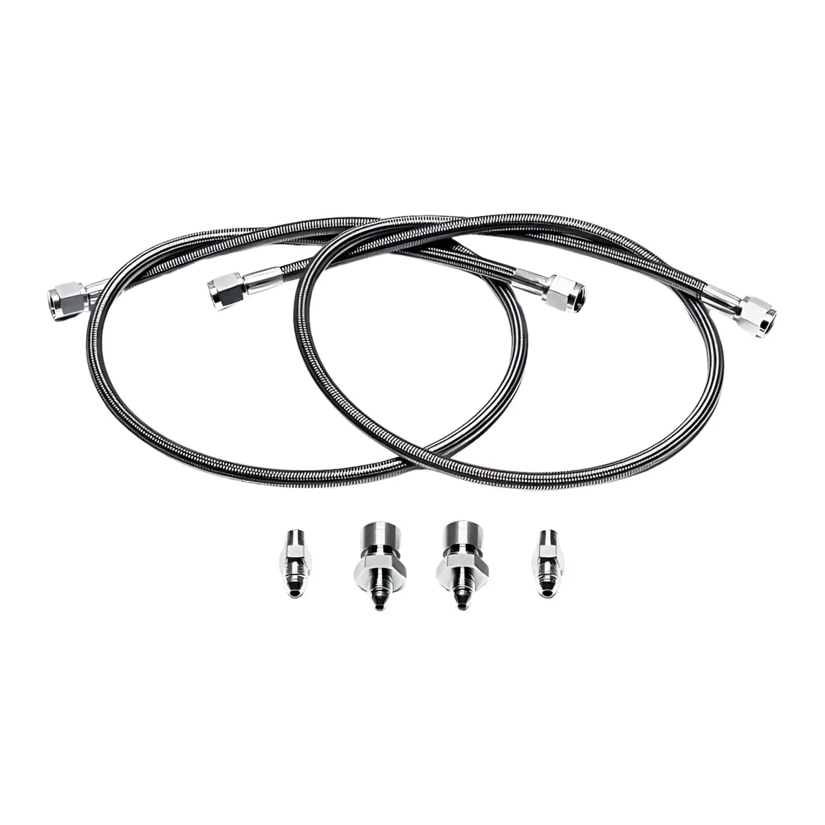 Wilwood Flexline Hose Front Kit, 2001-2007 Lb7/Lly/Lbz 1